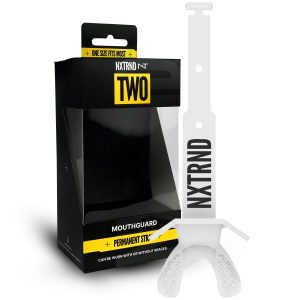 TWO® White Football Mouth Guard