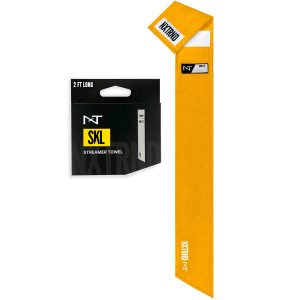 Streamer Football Towel Yellow